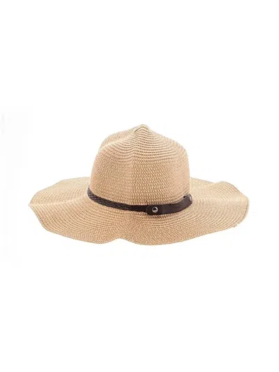 Pre-owned Sunlily Sun Hat In Brown