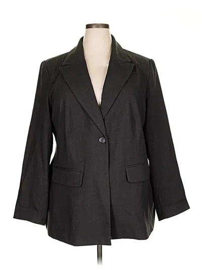 Pre-owned Future Collective Blazer Jacket In Gray