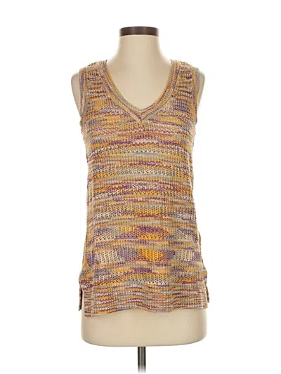 Pre-owned Liverpool Los Angeles Sweater Vest In Orange