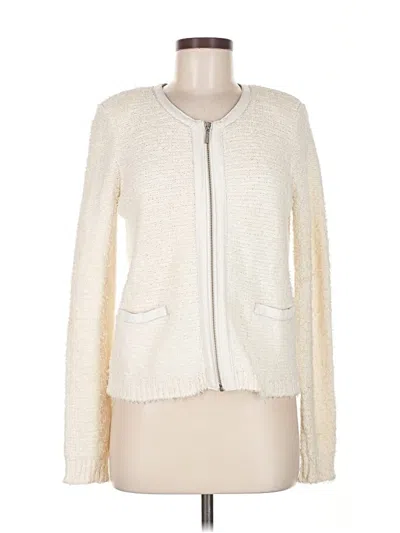 Pre-owned Joie Cardigan Sweater In White