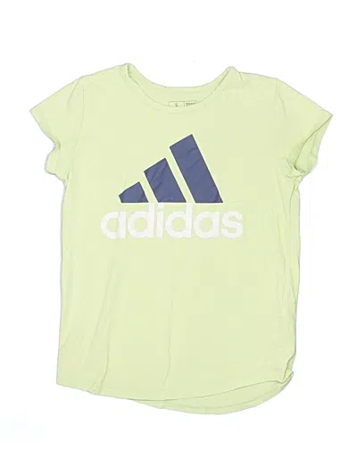 Pre-owned Adidas Originals Kids' Active T-shirt In Green