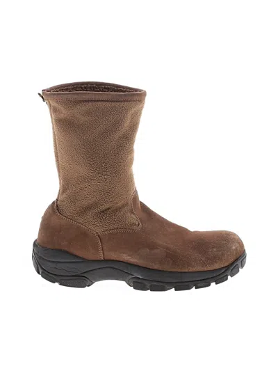 Pre-owned Lands' End Boots In Brown