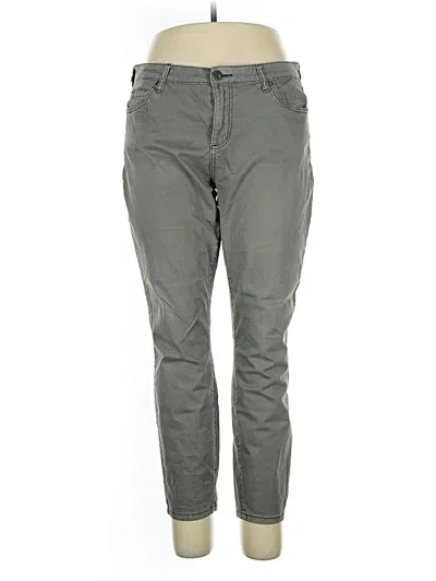 Pre-owned Kut From The Kloth Casual Pants In Gray