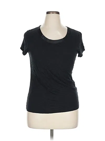 Pre-owned Banana Republic Factory Store Short Sleeve T-shirt In Black