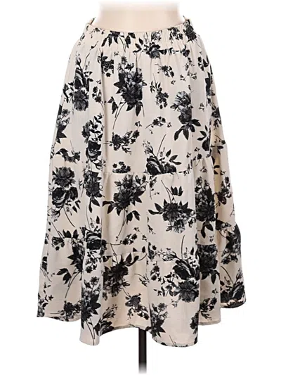 Pre-owned Your Style Casual Skirt In White