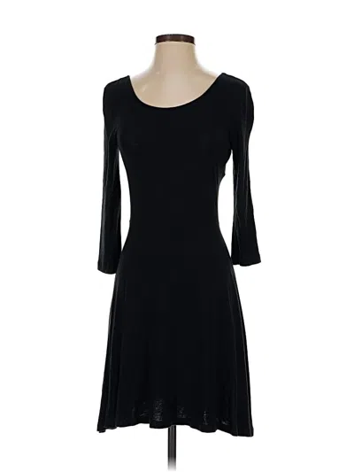 Pre-owned Express Casual Dress In Black