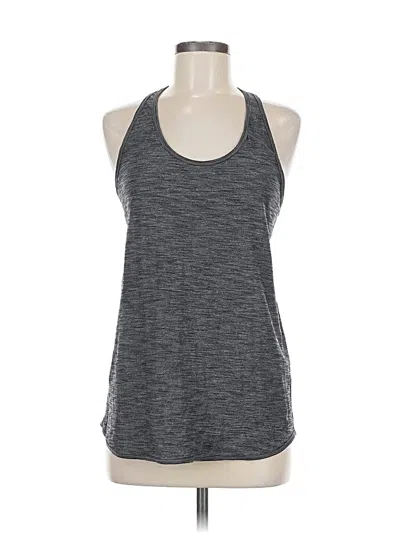 Pre-owned Lululemon Athletica Active Tank Top In Gray