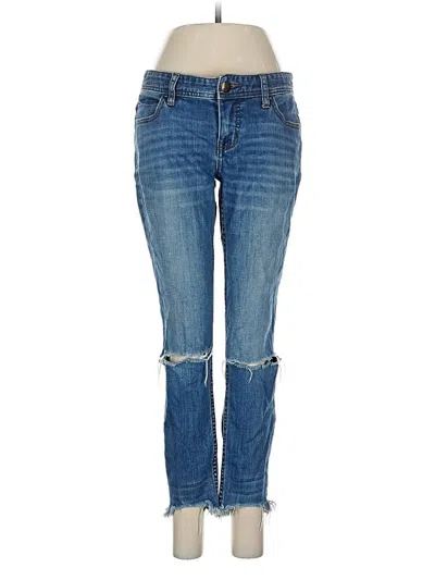 Pre-owned Free People Jeans In Blue