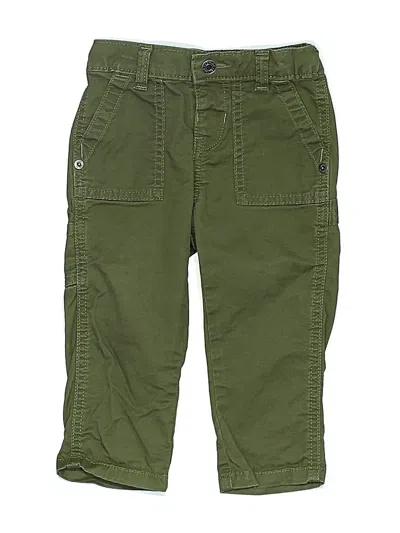 Pre-owned Baby Gap Kids' Cargo Pants In Green