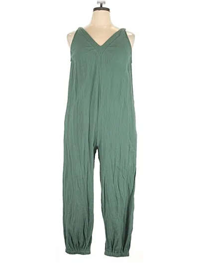 Pre-owned Suzanne Betro Jumpsuit In Green