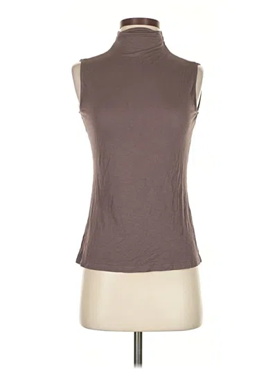 Pre-owned Nordstrom Rack Sleeveless T-shirt In Brown