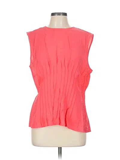 Anthropologie Sleeveless Blouse In Orange