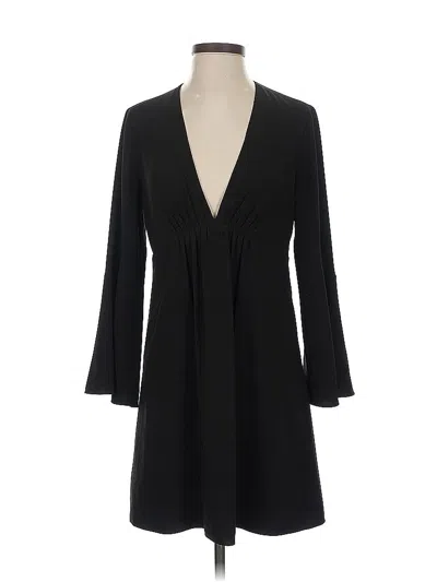 Pre-owned Halston Heritage Cocktail Dress In Black
