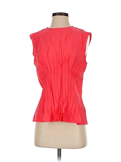 Anthropologie Sleeveless Blouse In Red