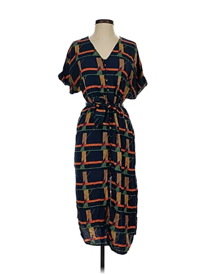 Pre-owned Entro Casual Dress In Blue