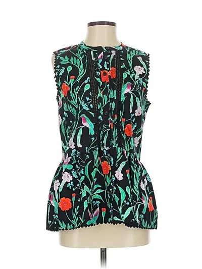 Pre-owned Kate Spade New York Sleeveless Blouse In Green