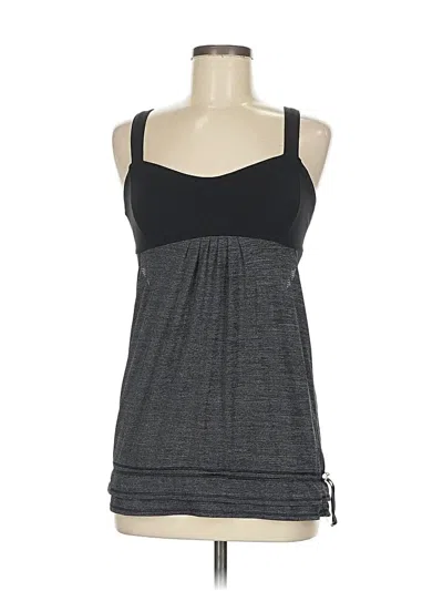 Pre-owned Lululemon Athletica Active Tank Top In Black