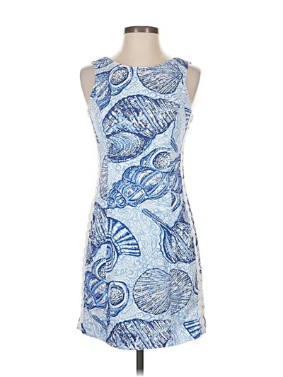 Pre-owned Lilly Pulitzer Cocktail Dress In Blue