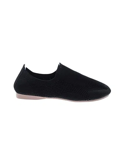 Pre-owned Unbranded Flats In Black