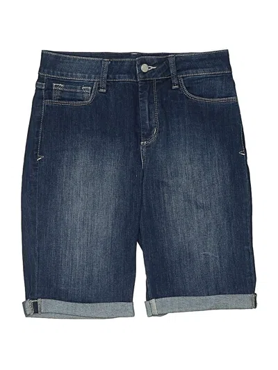 Pre-owned Nydj Denim Shorts In Blue
