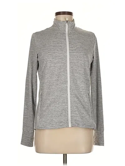 Pre-owned Market & Spruce Cardigan Sweater In Gray