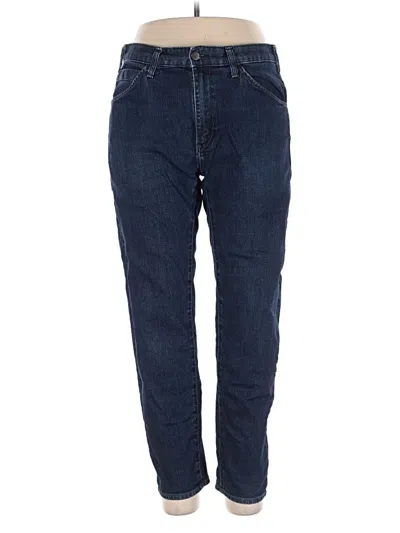 Pre-owned Uniqlo Jeans In Blue