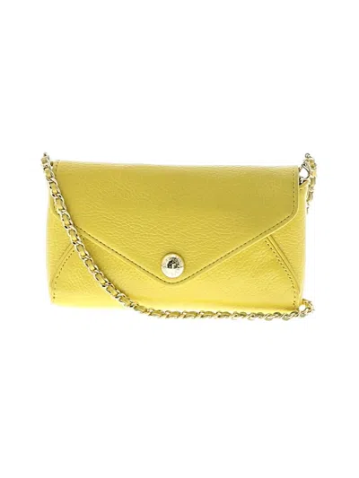 Pre-owned Aimee Kestenberg Leather Crossbody Bag In Yellow