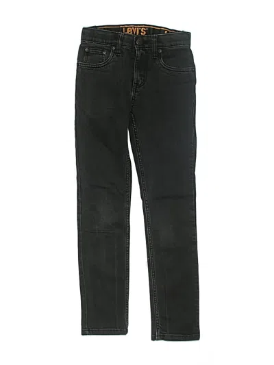 Pre-owned Levi's Kids'  Jeans In Black
