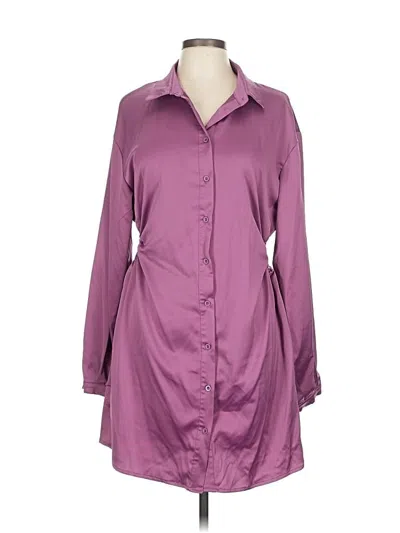 Pre-owned Nasty Gal Inc. Casual Dress In Purple