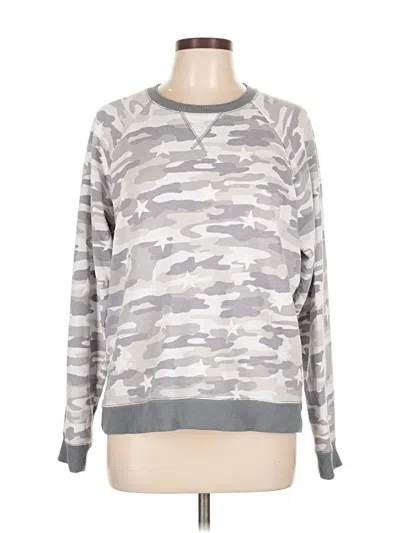 Pre-owned Lucky Brand Pullover Sweater In Gray