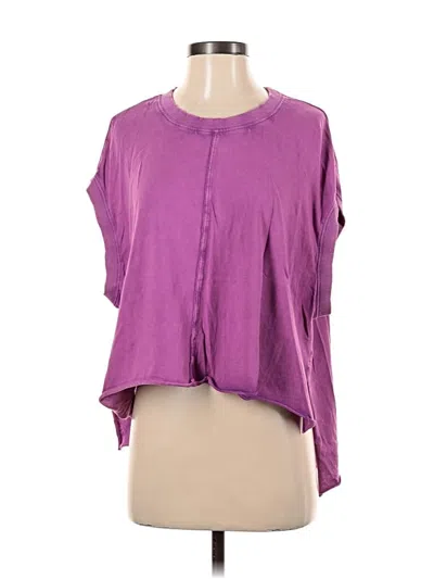 Pre-owned Bdg Short Sleeve T-shirt In Purple