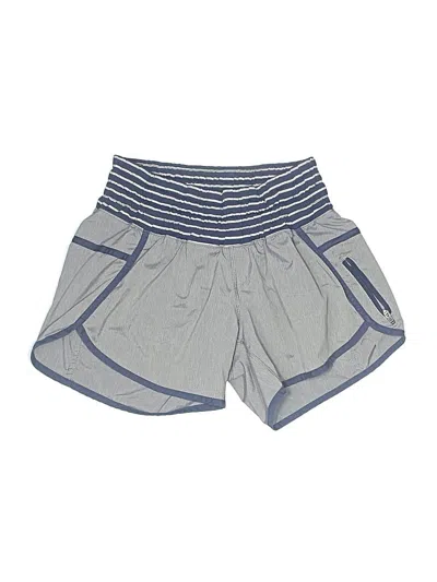 Pre-owned Lululemon Athletica Athletic Shorts In Gray