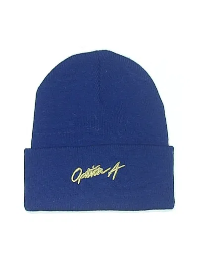 Pre-owned Bayside Beanie Hat In Blue