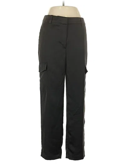 Pre-owned Ann Taylor Loft Cargo Pants In Black