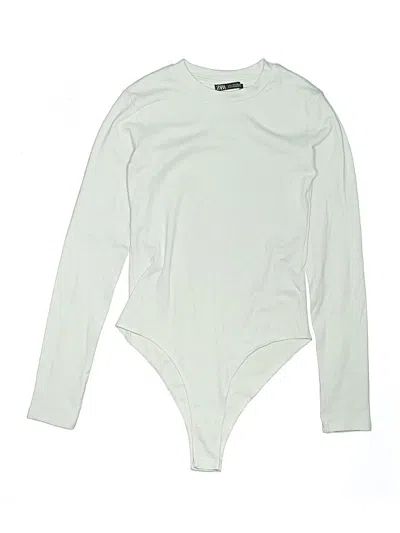 Pre-owned Zara Bodysuit In White