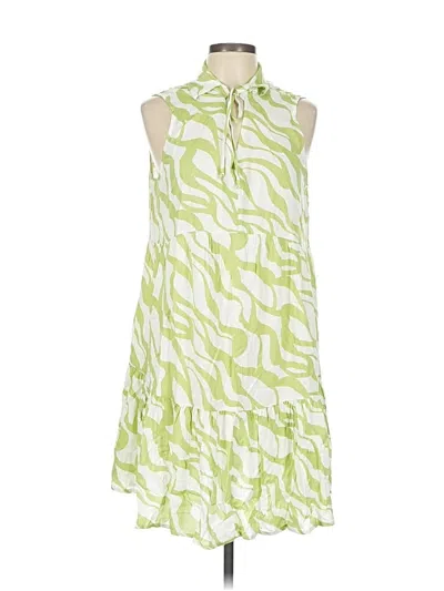 Pre-owned Rachel Zoe Tjx Casual Dress In Green