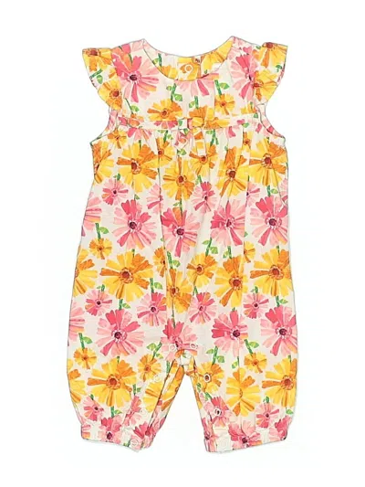 Pre-owned Gymboree Babies' Short Sleeve Onesie In Yellow