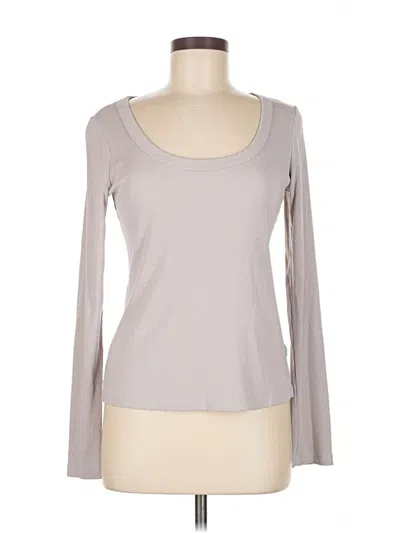 Pre-owned Nine Britton Long Sleeve T-shirt In Gray