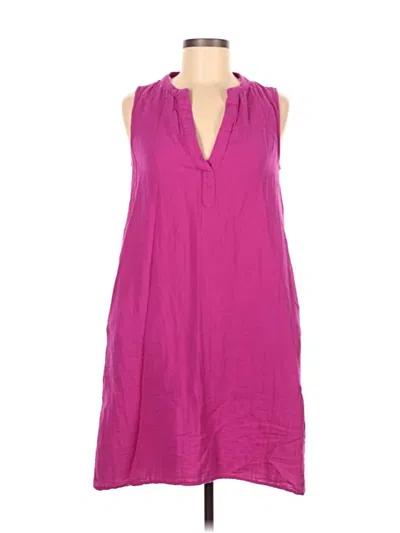 Pre-owned Time And Tru Casual Dress In Purple