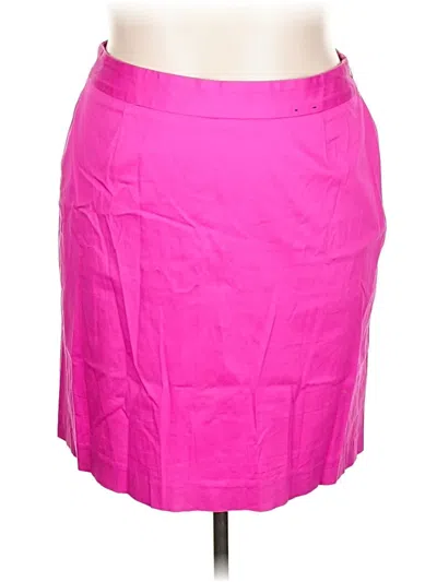 Pre-owned Lane Bryant Casual Skirt In Pink