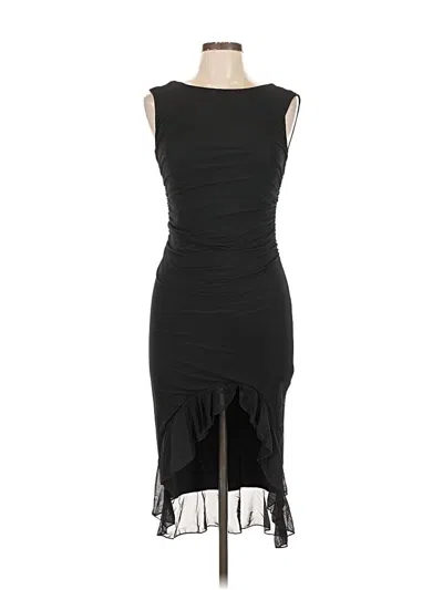 Pre-owned Unbranded Cocktail Dress In Black