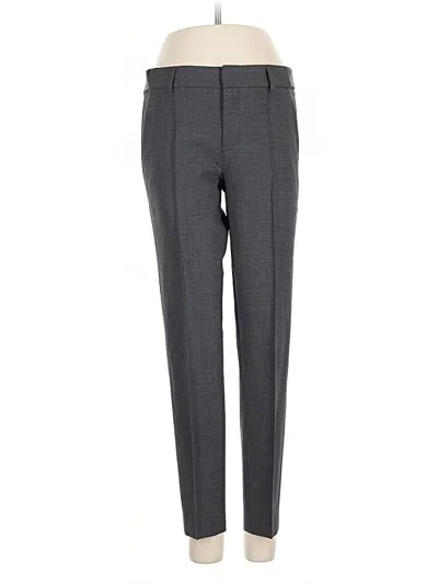 Pre-owned Vince Wool Pants In Gray