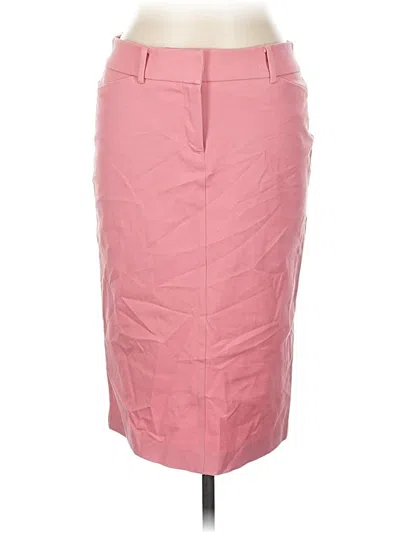 Pre-owned New York And Company Formal Skirt In Pink