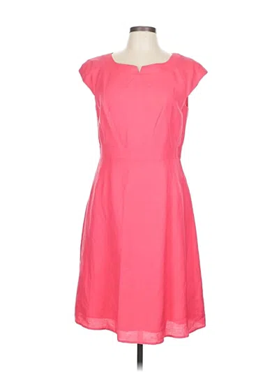 Pre-owned Tahari By Asl Casual Dress In Pink