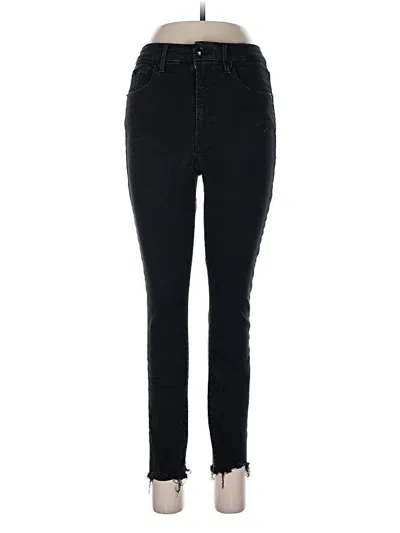 Pre-owned Good American Jeans In Black