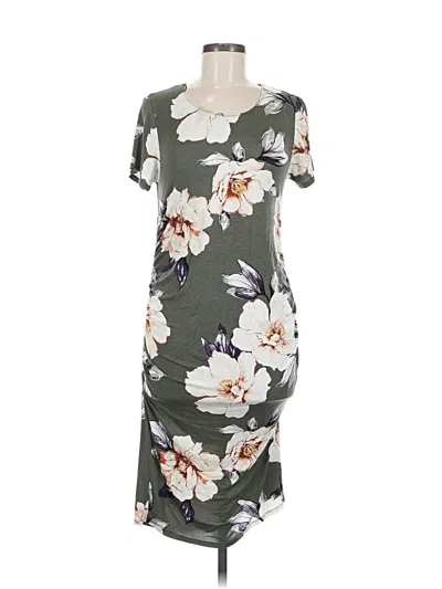 Pre-owned Nine Britton Casual Dress In Gray