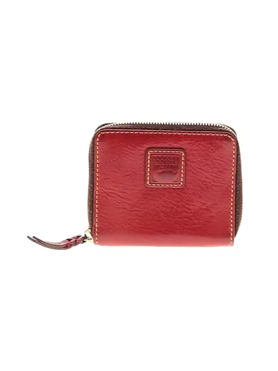 Pre-owned Dooney & Bourke Leather Wallet In Red