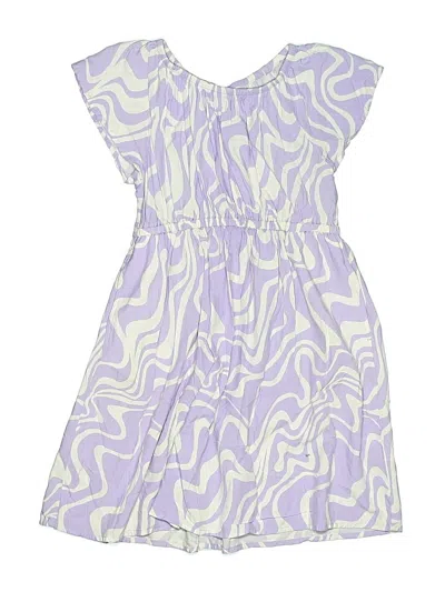 Pre-owned Cat & Jack Kids' Dress In Purple