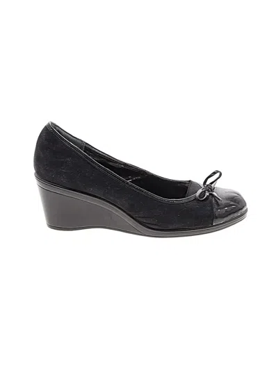 Pre-owned Style & Co Wedges In Black