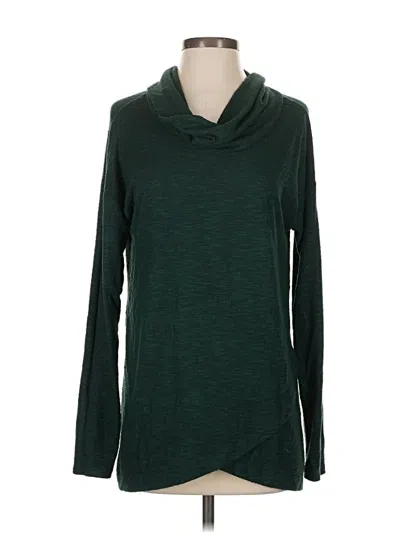 Pre-owned 24/7 Maurices Turtleneck Sweater In Green